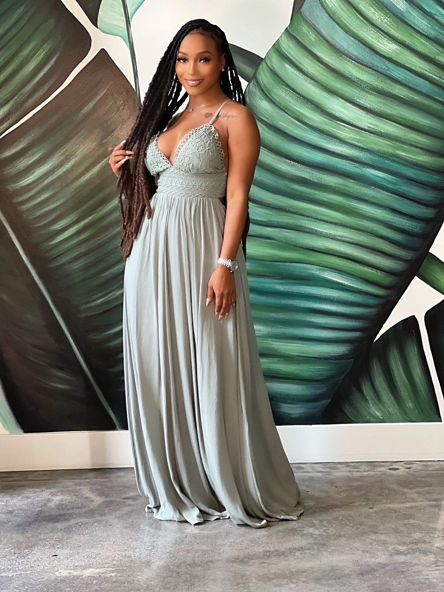 Cyan Dress