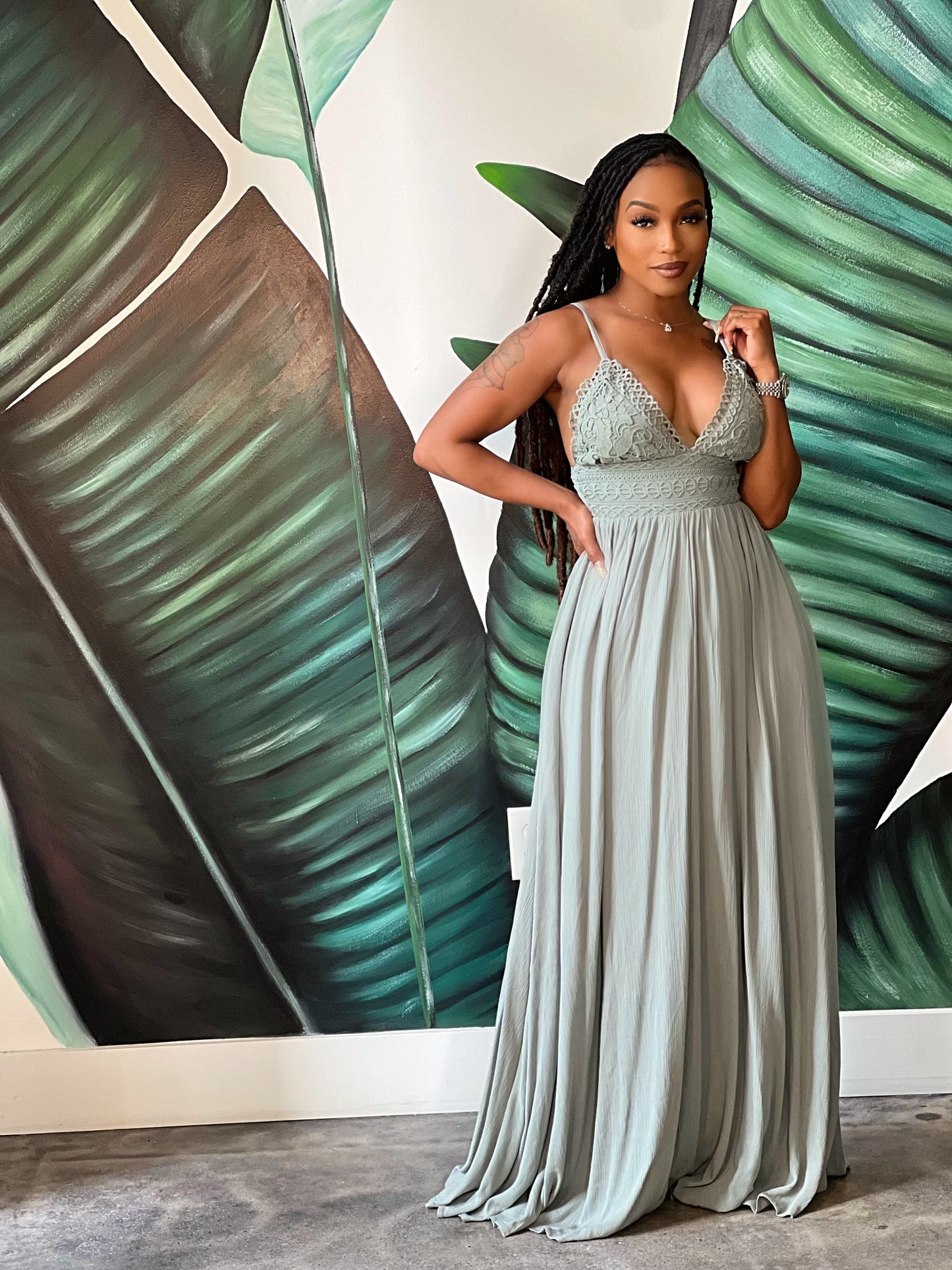 Cyan Dress